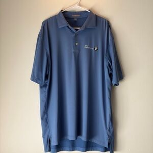 Peter Millar BMW Championship Blue Polo Shirt